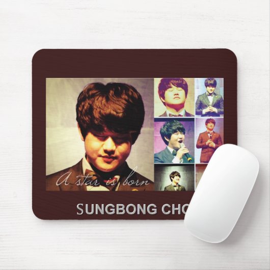 Tapis De Souris Mousepad-Étoile (Avec souris)