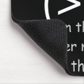 Tapis De Souris mousepad exaspéré (Coin)