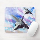 Tapis De Souris Mousepad F-22 (Avec souris)