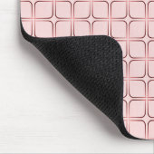 Tapis De Souris Mousepad Fab Rétro, Rose (Coin)