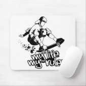 Tapis De Souris Mousepad fait sur commande faisant de la planche à (Avec souris)