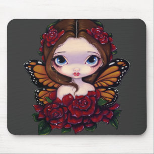 Tapis De Souris " Mousepad féerique "rose