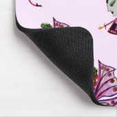 Tapis De Souris Mousepad fées de champignons roses (Coin)