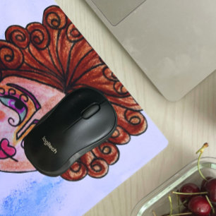 Tapis De Souris Mousepad (Femme lunaire 01)