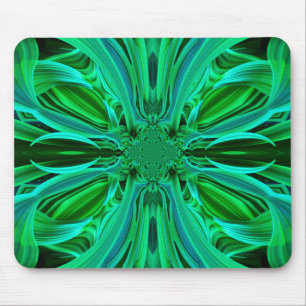 Tapis De Souris Mousepad Feuille verte