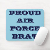 Tapis De Souris Mousepad Fier Brat de la Force aérienne (Avec souris)