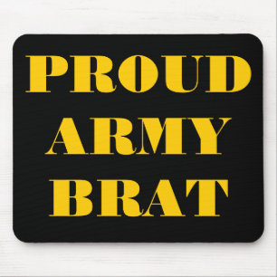 Tapis De Souris Mousepad Fier Brat de l'armée