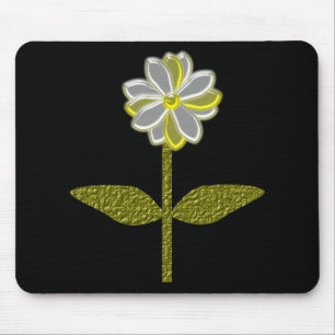 Tapis De Souris Mousepad Fleur Faisant Briller