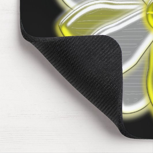 Tapis De Souris Mousepad Fleur Faisant Briller (Coin)