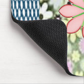Tapis De Souris Mousepad Floral (Coin)