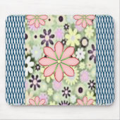 Tapis De Souris Mousepad Floral (Devant)