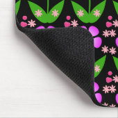 Tapis De Souris Mousepad Floral (Coin)