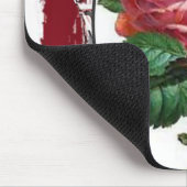 Tapis De Souris Mousepad Floral (Coin)