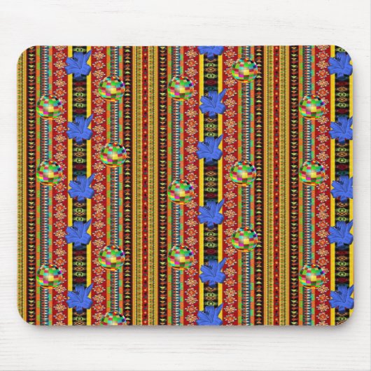 Tapis De Souris Mousepad Floral (Devant)