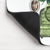 Tapis De Souris Mousepad Floral (Coin)