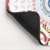 Tapis De Souris Mousepad Floral (Coin)