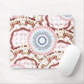 Tapis De Souris Mousepad Floral (Avec souris)