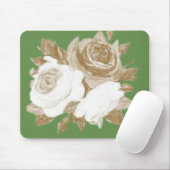 Tapis De Souris Mousepad Floral (Avec souris)