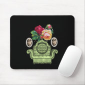 Tapis De Souris Mousepad Floral (Avec souris)
