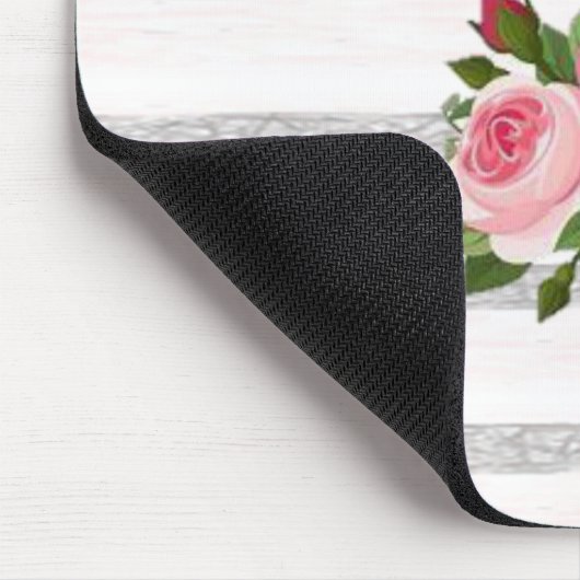 Tapis De Souris Mousepad Floral (Coin)