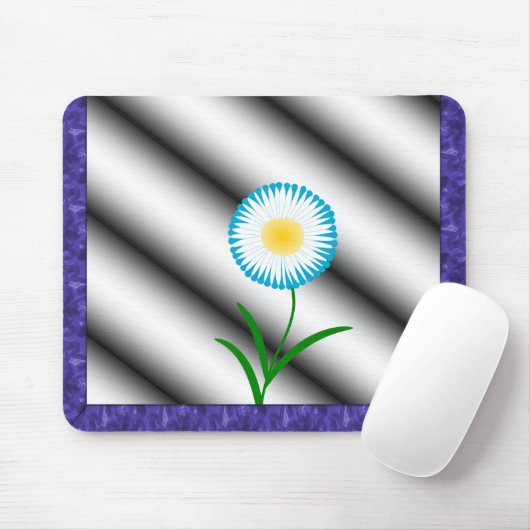 Tapis De Souris Mousepad Floral (Avec souris)