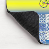 Tapis De Souris Mousepad Floral (Coin)