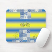 Tapis De Souris Mousepad Floral (Avec souris)