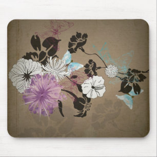 Tapis De Souris Mousepad floral