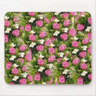 Tapis De Souris Mousepad Floral