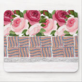 Tapis De Souris Mousepad Floral (Devant)