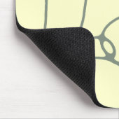 Tapis De Souris Mousepad floral (Coin)