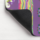 Tapis De Souris Mousepad Floral (Coin)