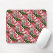Tapis De Souris Mousepad floral (Avec souris)