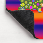 Tapis De Souris Mousepad Floral (Coin)