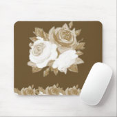 Tapis De Souris Mousepad Floral (Avec souris)