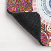 Tapis De Souris Mousepad Floral (Coin)