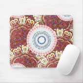 Tapis De Souris Mousepad Floral (Avec souris)