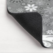 Tapis De Souris Mousepad Floral (Coin)