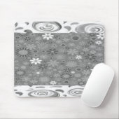 Tapis De Souris Mousepad Floral (Avec souris)
