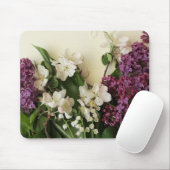 Tapis De Souris Mousepad floral (Avec souris)
