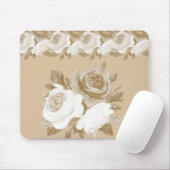 Tapis De Souris Mousepad Floral (Avec souris)