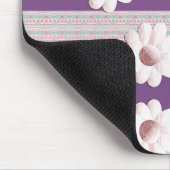 Tapis De Souris Mousepad Floral (Coin)