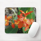 Tapis De Souris Mousepad floral (Avec souris)