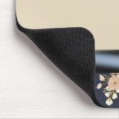 Tapis De Souris Mousepad Floral (Coin)
