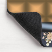 Tapis De Souris Mousepad Floral (Coin)