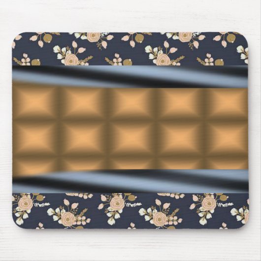 Tapis De Souris Mousepad Floral (Devant)