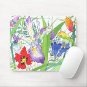 Tapis De Souris mousepad floral (Avec souris)