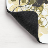 Tapis De Souris Mousepad floral (Coin)