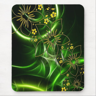 Tapis De Souris Mousepad floral élégant