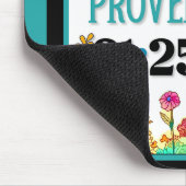 Tapis De Souris Mousepad Floral Inspirationnel (Coin)